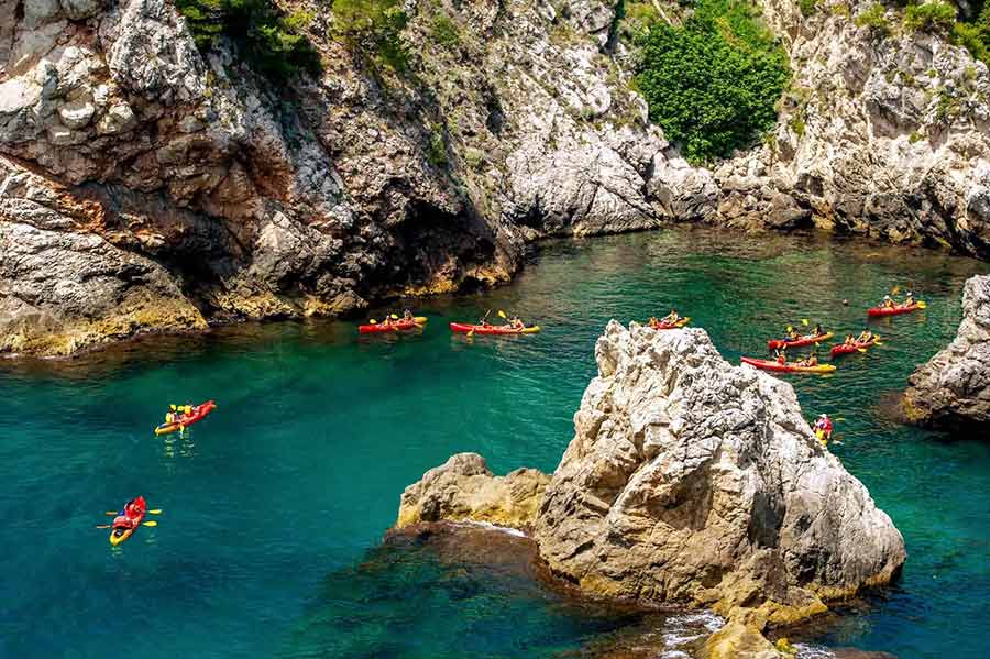 Dubrovnik kayaking tour