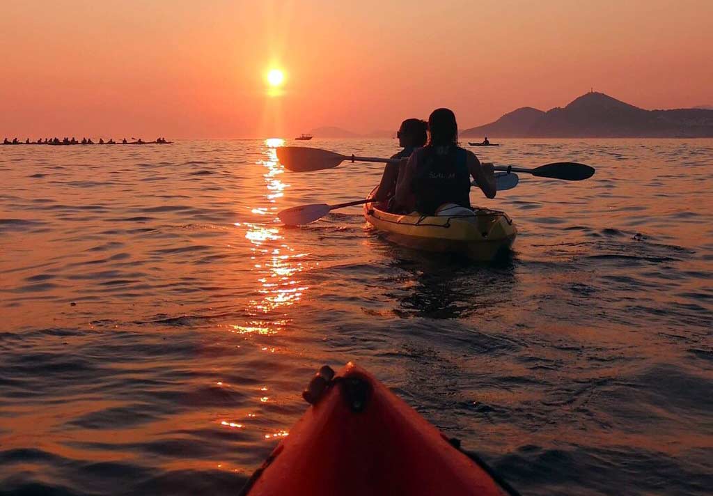 Kayak Dubrovnik Sunset tour